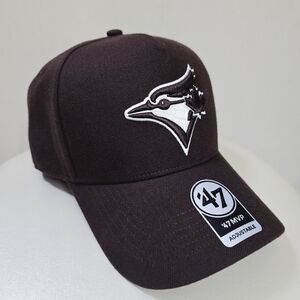 47 BRAND MVP Brown Baseball Cap Toronto BLUE JAYS GENUINE